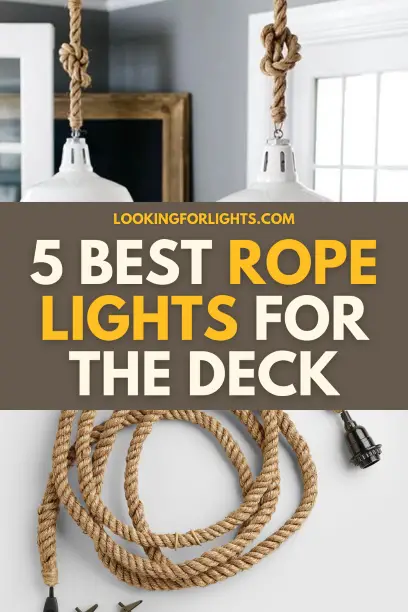 5 Best Rope Lights for the Deck