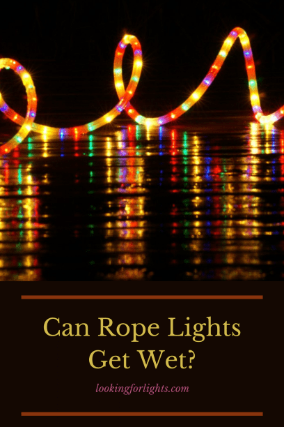 Can Rope Lights Get Wet Are They Submersible