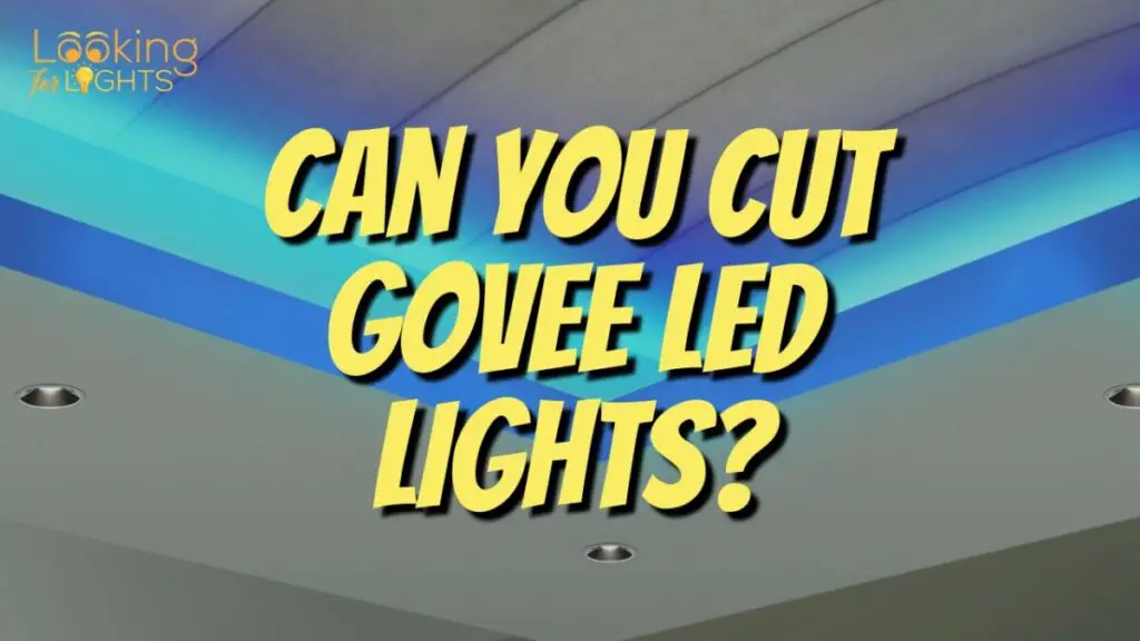 Can You Cut Govee LED Lights?